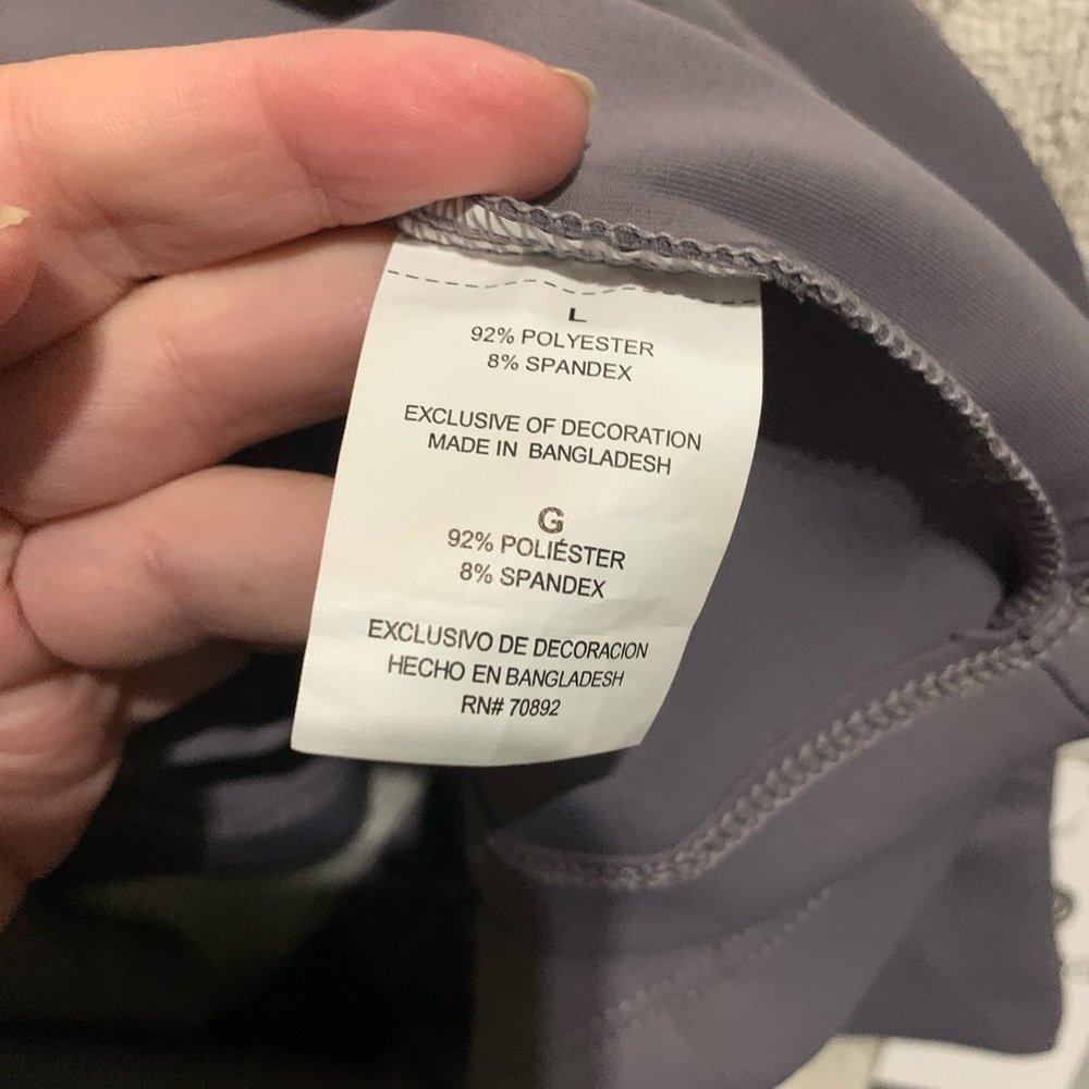Asana Yoga Jacket Track Athletic Slim Fit Lg $44 NEW Athleisure Gym Workout - Picture 11 of 12
